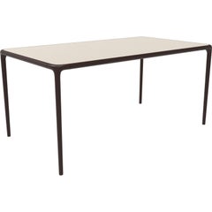 Xaloc Chocolate Glass Top Table 160 by Mowee