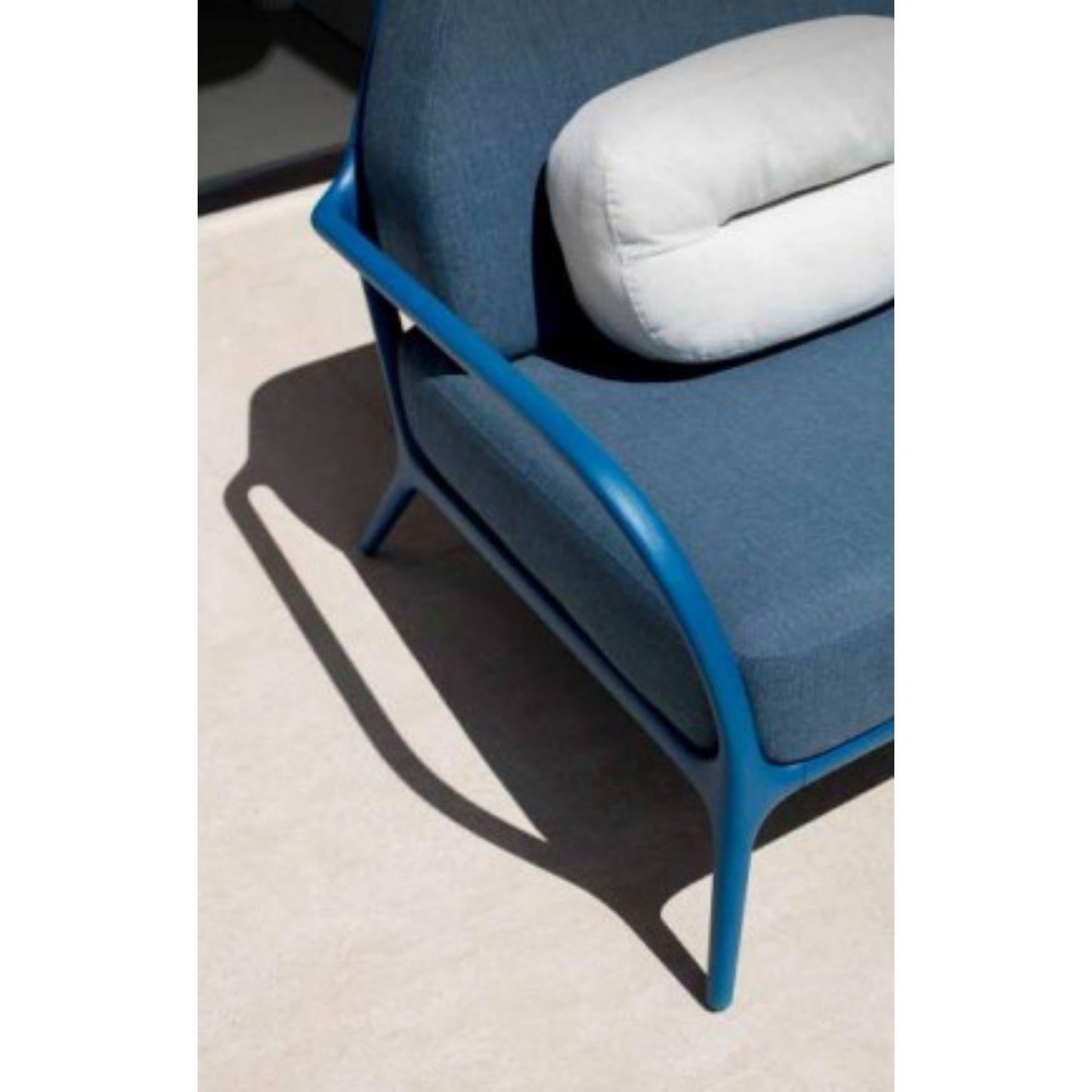 Xaloc Grey Armchair by Mowee In New Condition For Sale In Geneve, CH