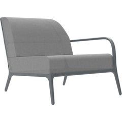 Sofa modulaire gris Xaloc Left 90 de MOWEE