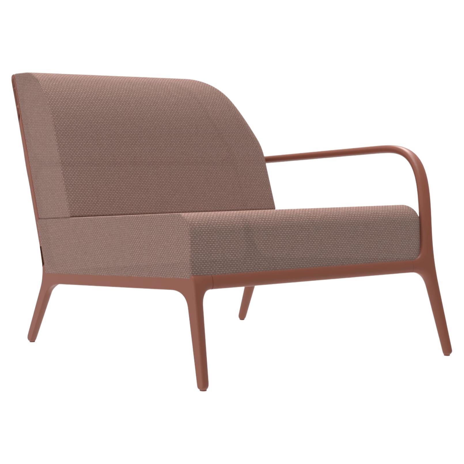Sofa modulaire saumon Xaloc Left 90 de Mowee en vente