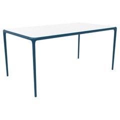 Xaloc Navy Glass Top Table 160 by Mowee