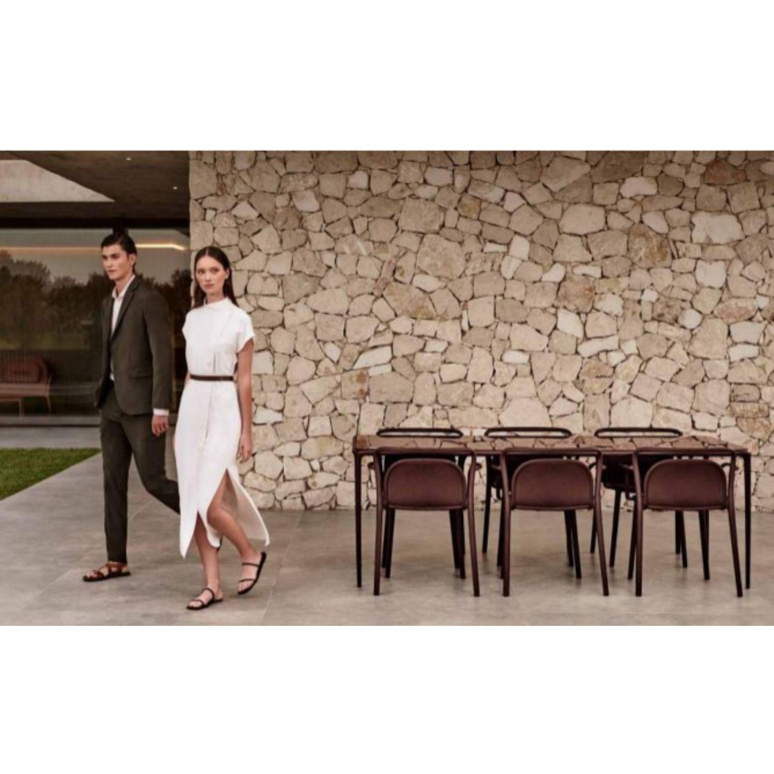 Table 200 en verre Xaloc Navy par Mowee en vente 2