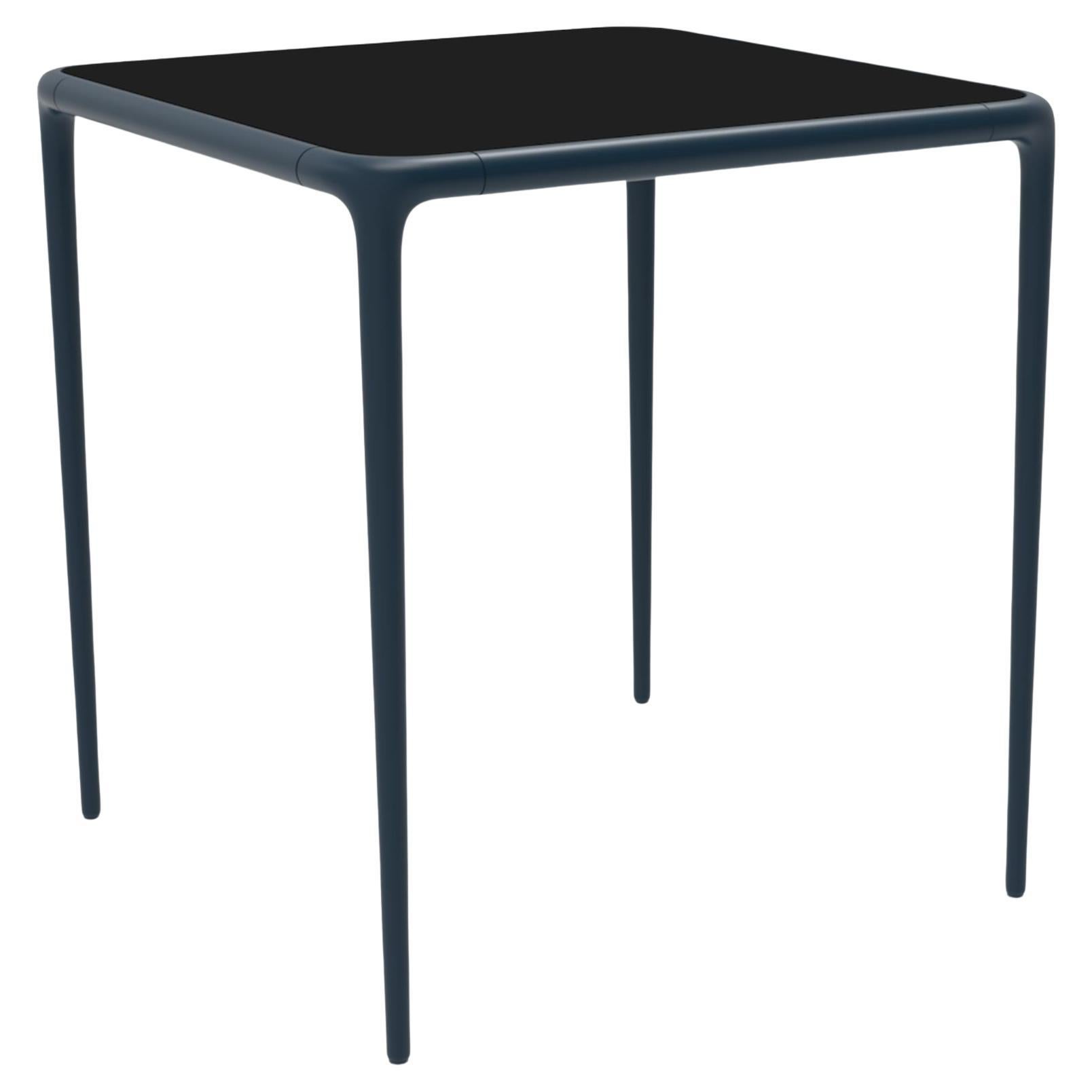 Xaloc Chocolate Top Glass Table 70 by Mowee For Sale at 1stDibs