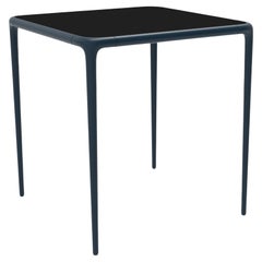 Xaloc Navy Glass Top Table 70 by Mowee