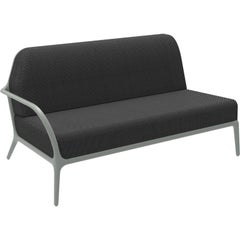 Xaloc Right 160 Modulares Sofa aus Silber von Mowee