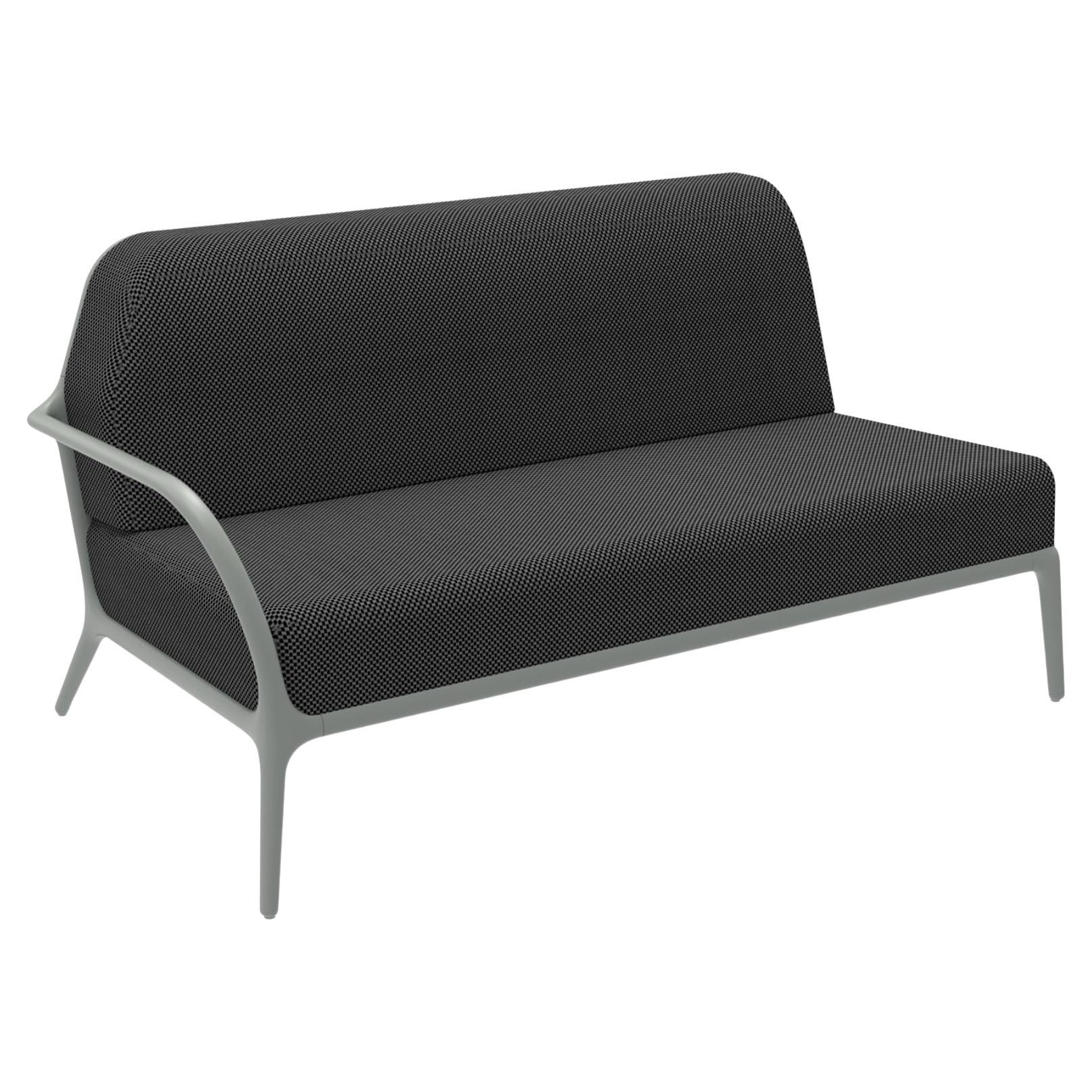 Xaloc Right 160 Modulares Sofa aus Silber von Mowee