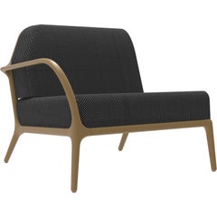 Canapé modulaire Xaloc Right 90 doré de Mowee