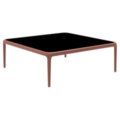 Xaloc Salmon Coffee Table 80 with Glass Top by Mowee