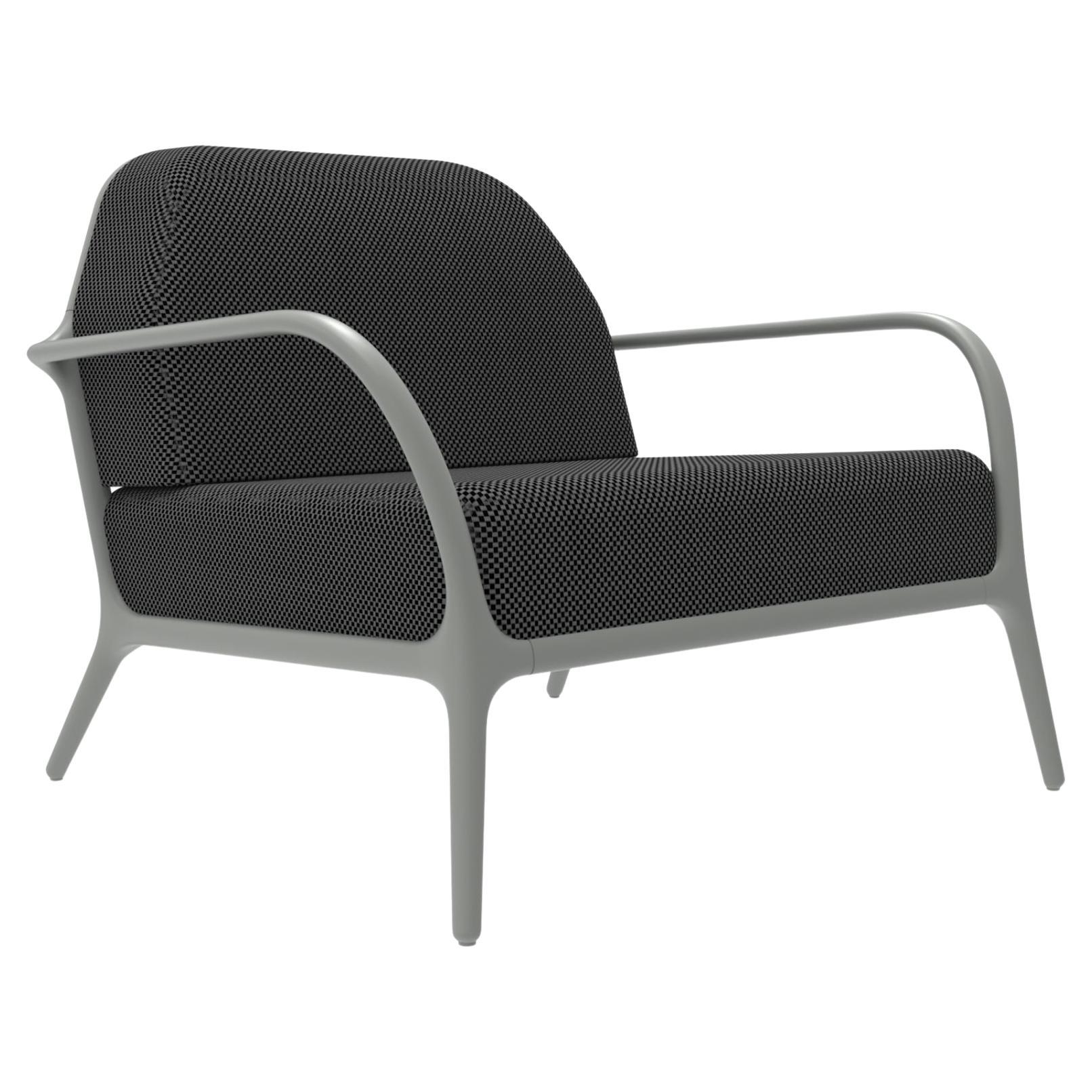 Xaloc Silver Armchair by Mowee For Sale