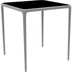 Xaloc Silver Glass Top Table 70 by Mowee
