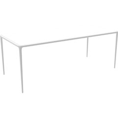 Xaloc White Glass Top Table 200 by Mowee