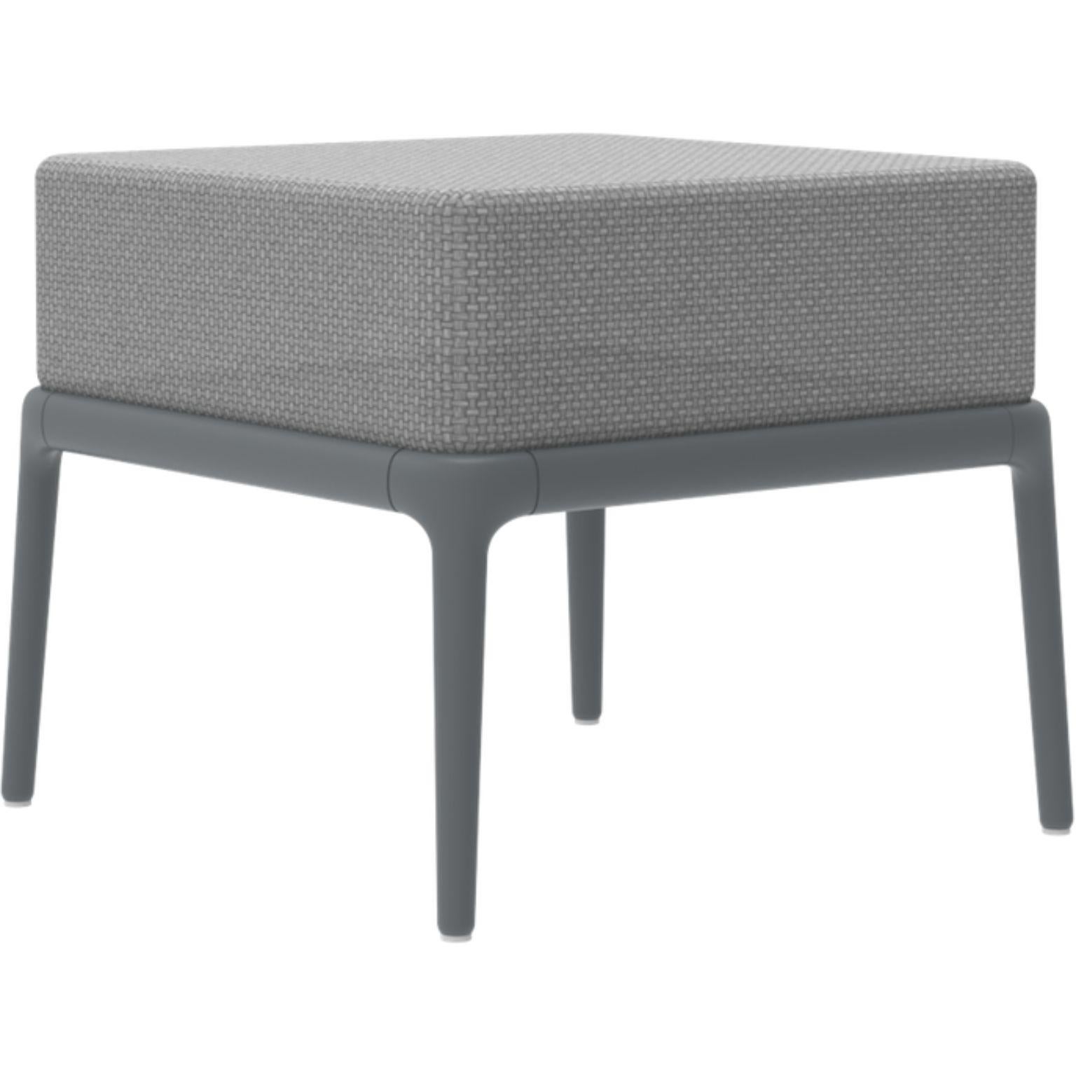 Aluminium Xaloc - Pouf blanc 50 par Mowee en vente