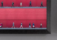 "Arizona Street, Santa Monica, CA" Contemporary gerahmte Fotografie auf Papier