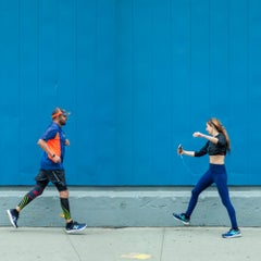 "Chelsea Piers, NYC" Zeitgenössische Fotografie auf Aluminium gerahmt