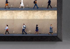 "Rue Des Récollets, Paris" Zeitgenössisches internationales Foto auf Papier mit Rahmen