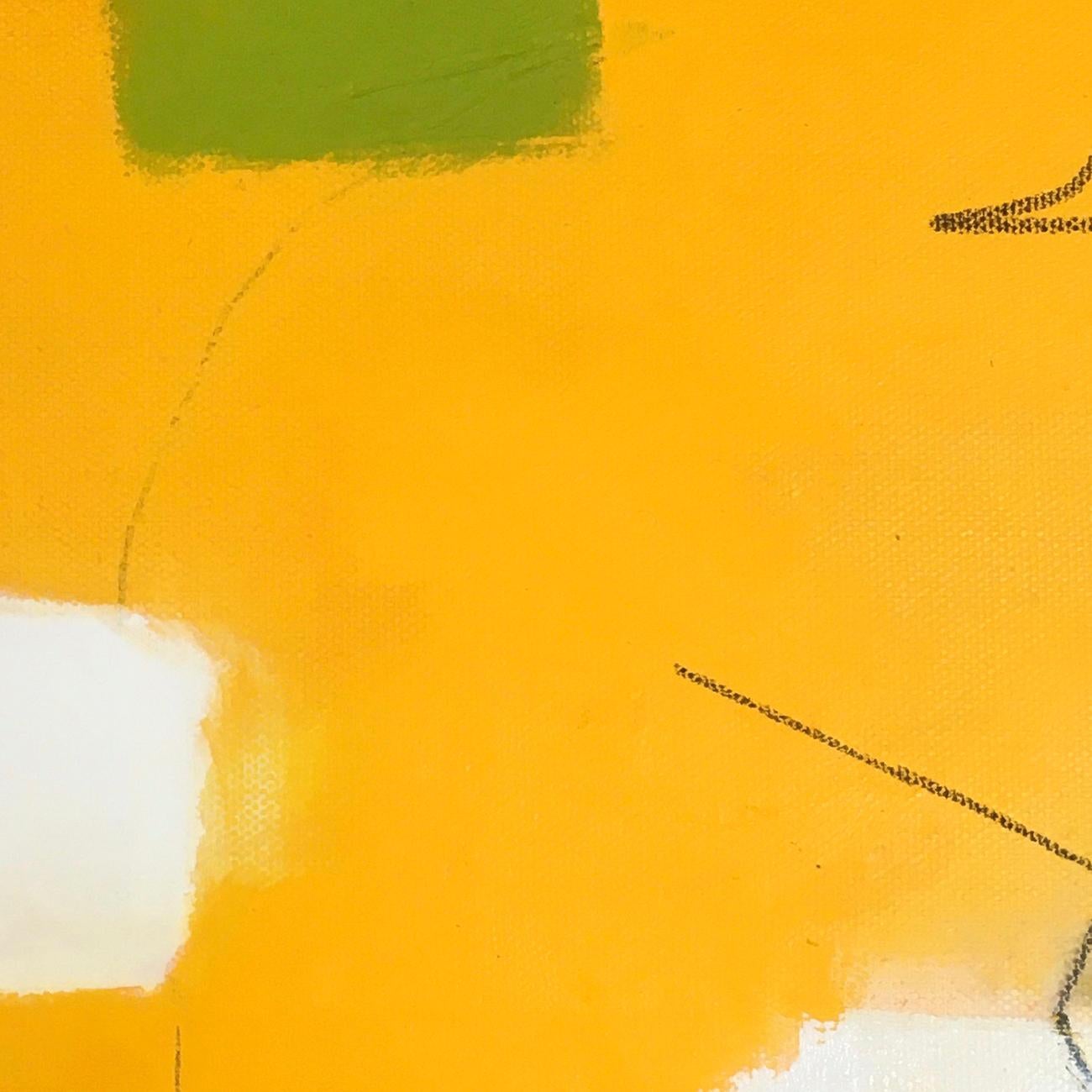 Between (Abstrakte Malerei)
Öl auf Leinwand - Ungerahmt. 

McCaggs Arbeiten sind von formalen Elementen wie Linie und Raum geprägt und beeinflusst, die ein grundlegendes ästhetisches Vokabular für ihre Kompositionen darstellen. 

Xanda McCagg ist