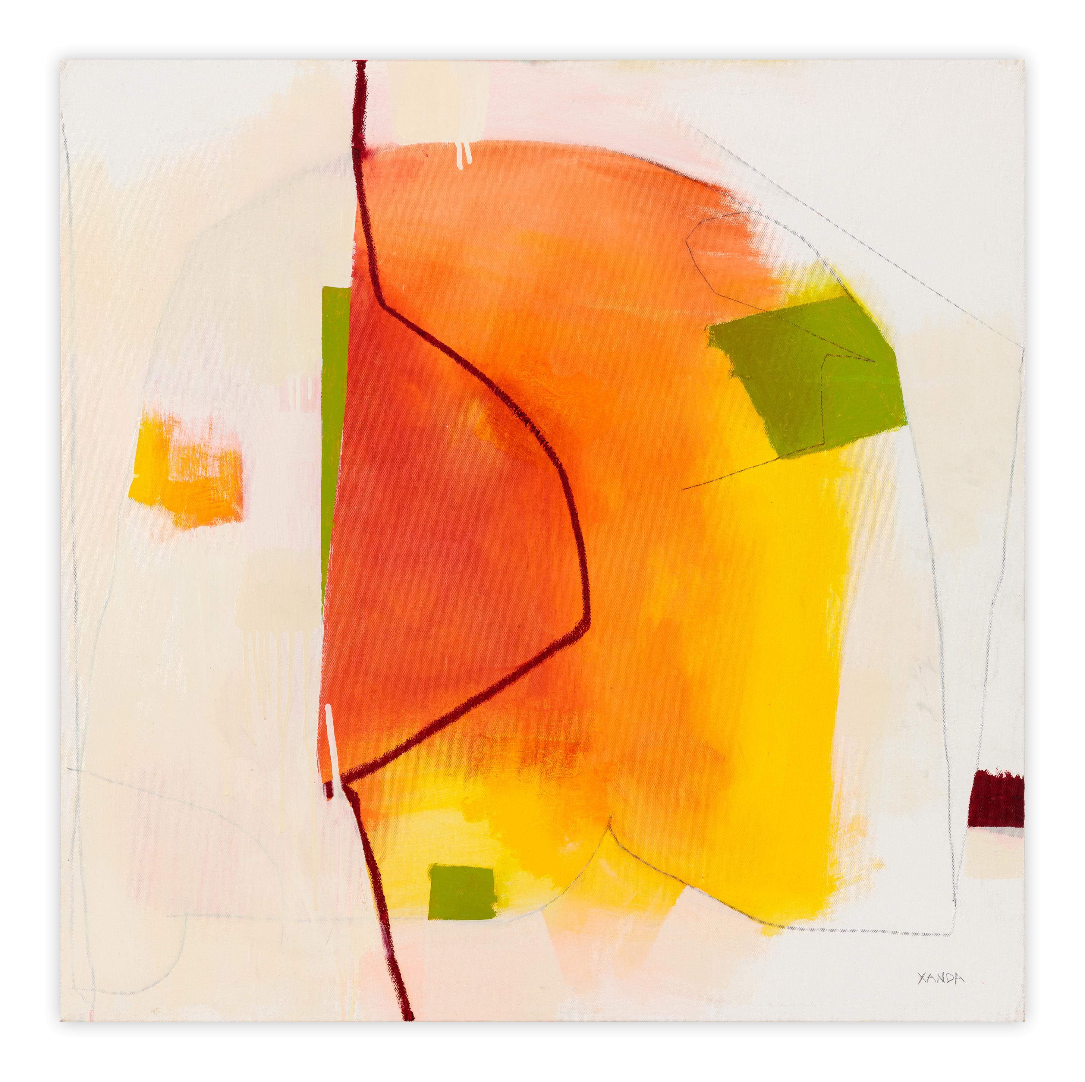 Xanda McCagg Abstract Painting – Emanate (Abstrakte Malerei)