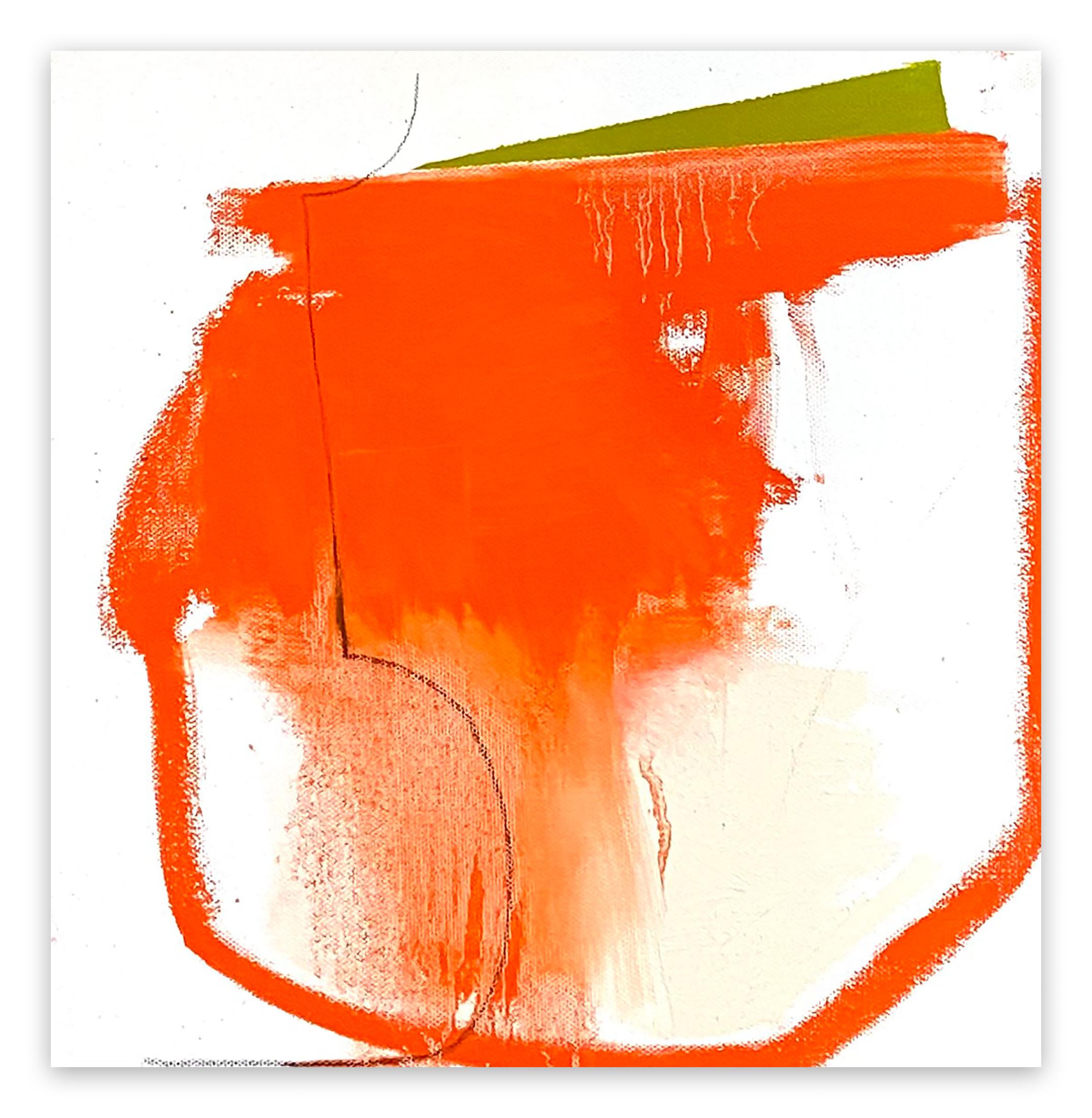 Xanda McCagg Abstract Painting - Imprint-ed (Abstract painting)