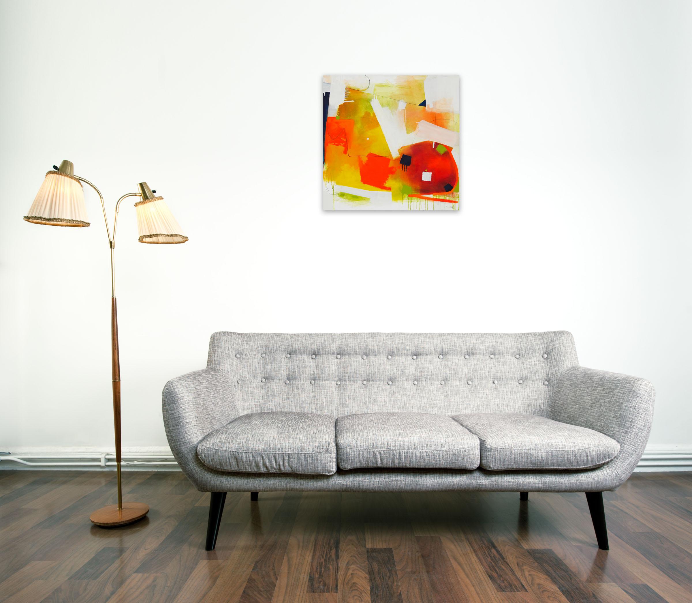 Manifest (Abstract painting) - Painting by Xanda McCagg