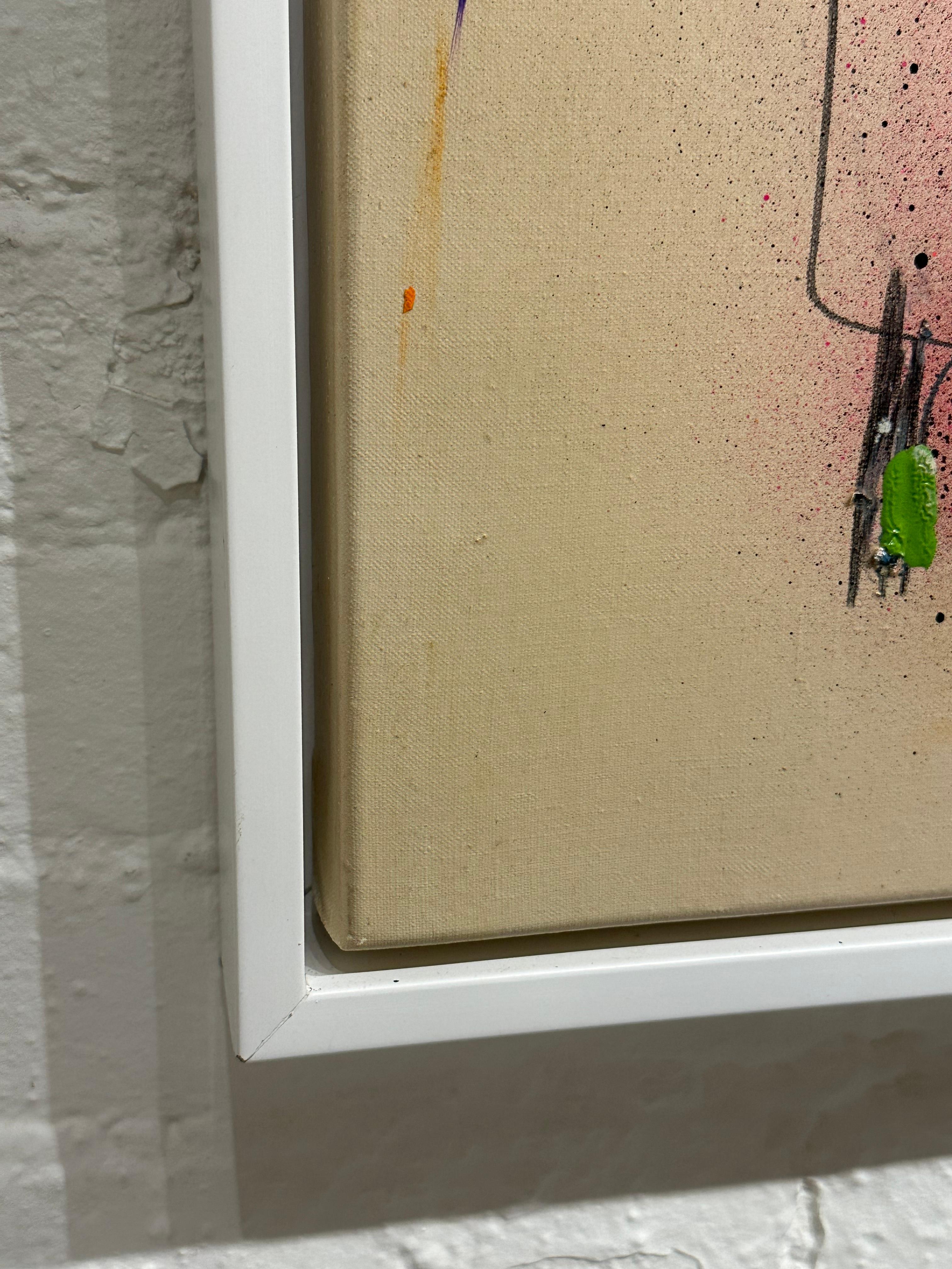 Untitled Mixed Media on Canvas (2024) Contemporary Abstract Painting For Sale 8