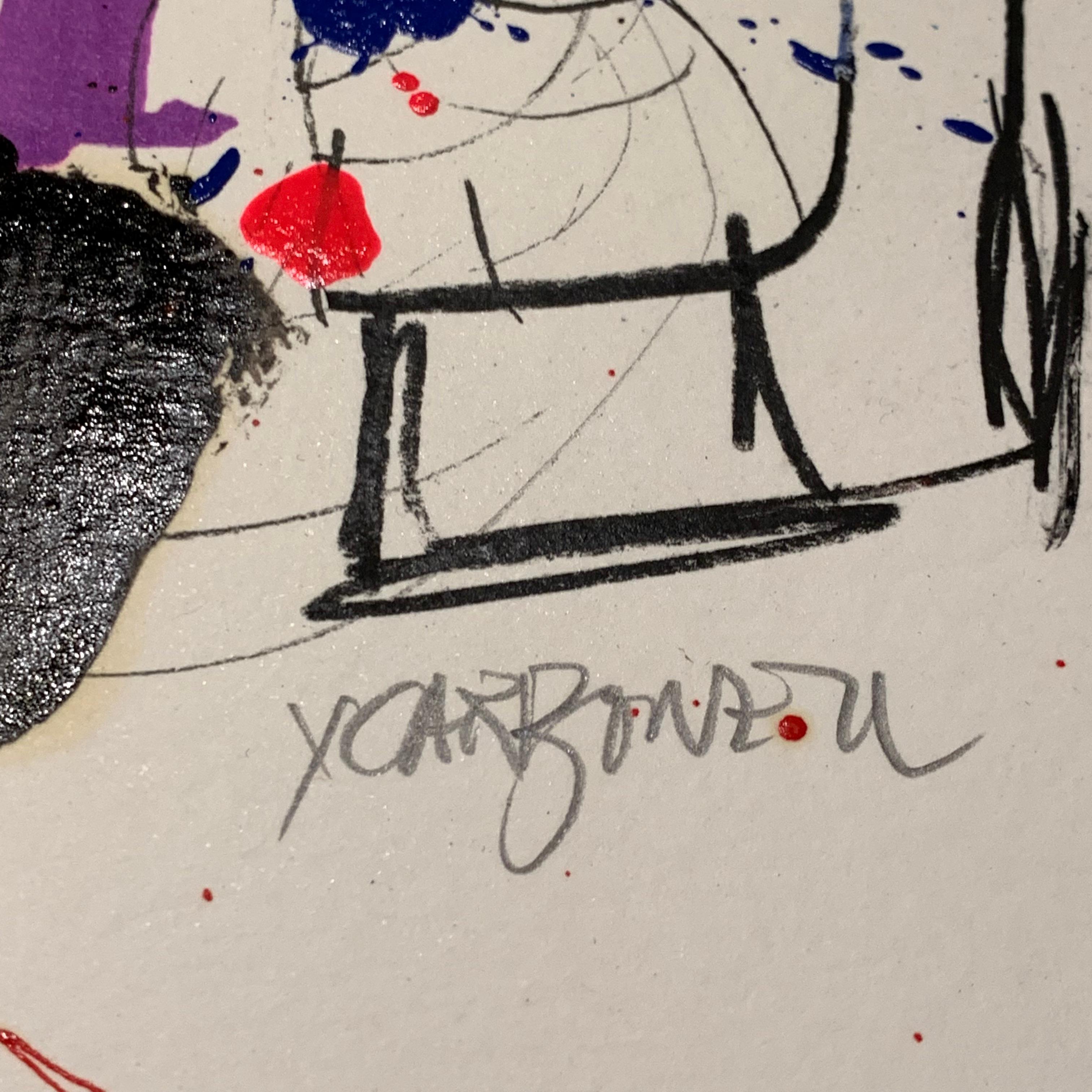 Xavi Carbonell, Untitled mixed media on paper, 2019 5