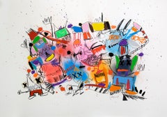 Xavi Carbonell, Sin título técnica mixta sobre papel, 2024
