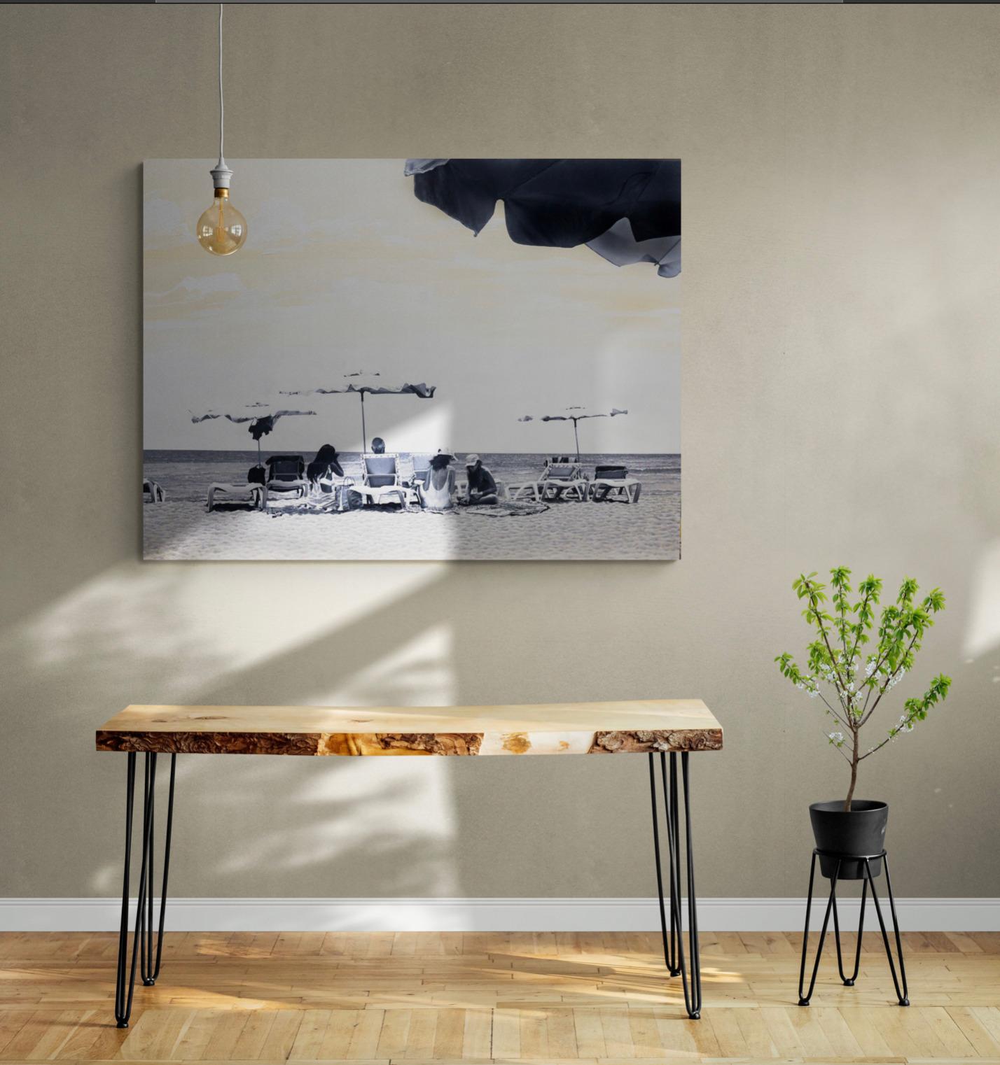 CASTELLDEFELS - Painting by Xavi Figueras