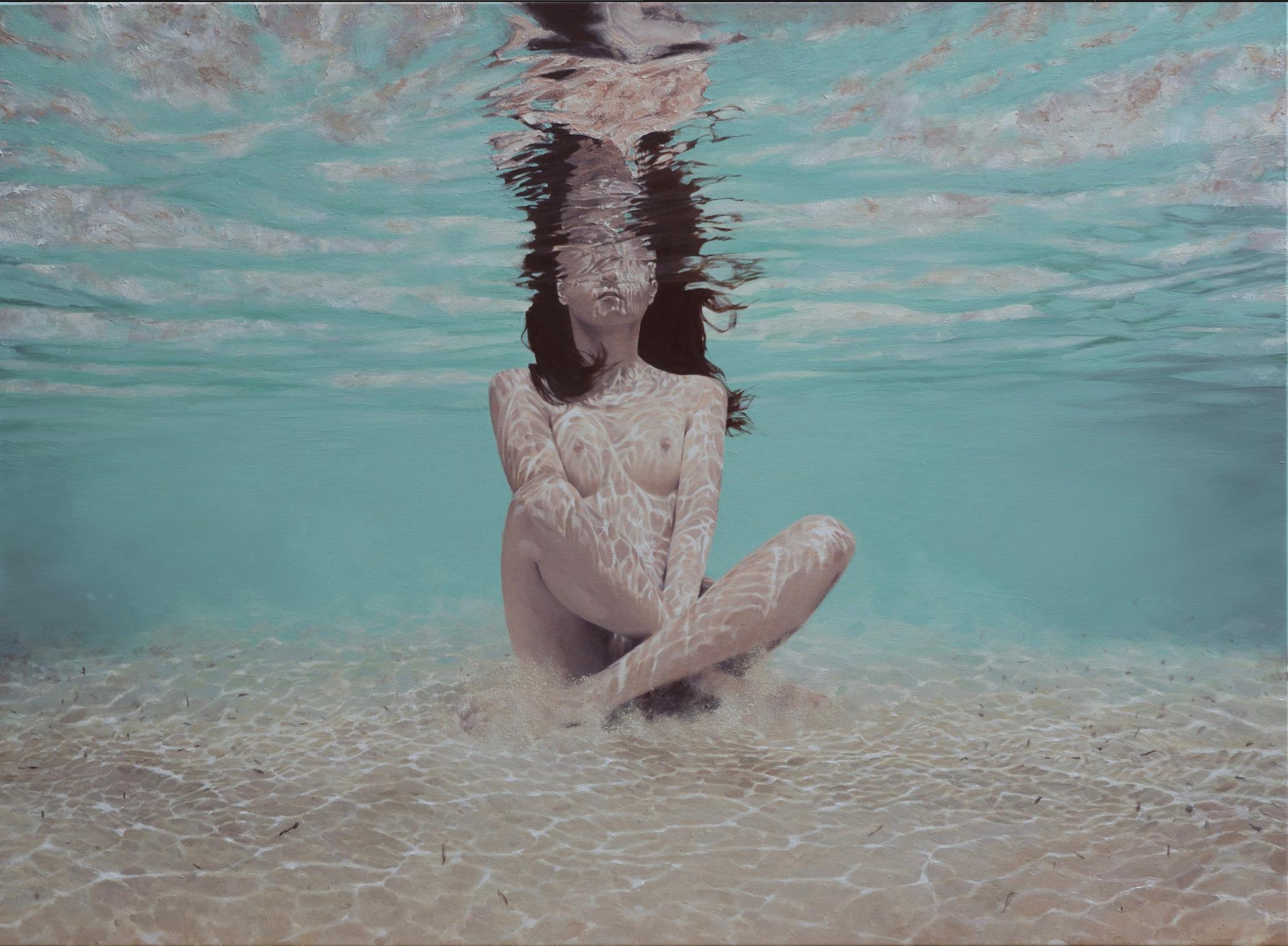 Xavi Figueras Figurative Painting - FORMENTERA