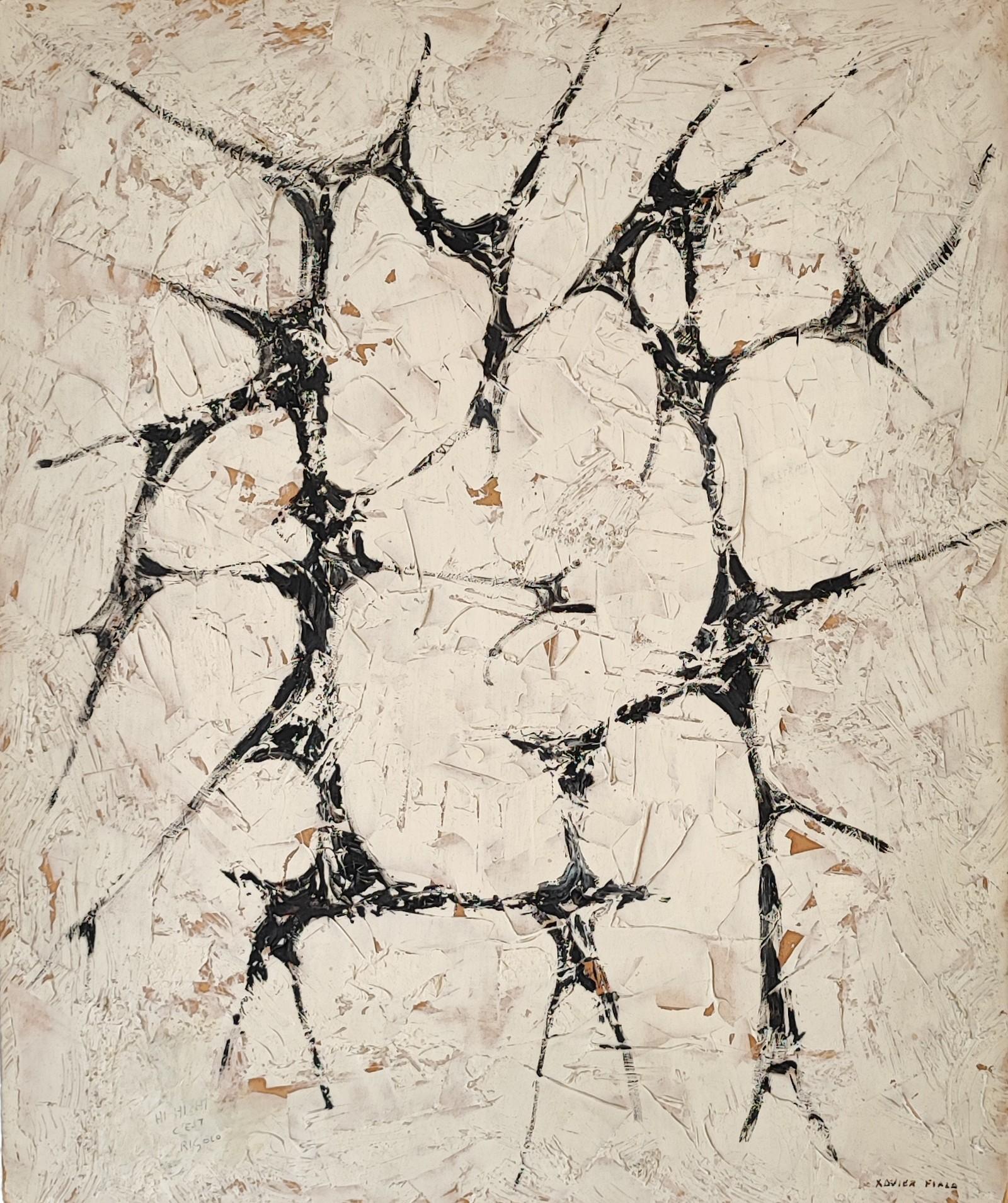 Zusammensetzung – Painting von Xavier Albert Fiala