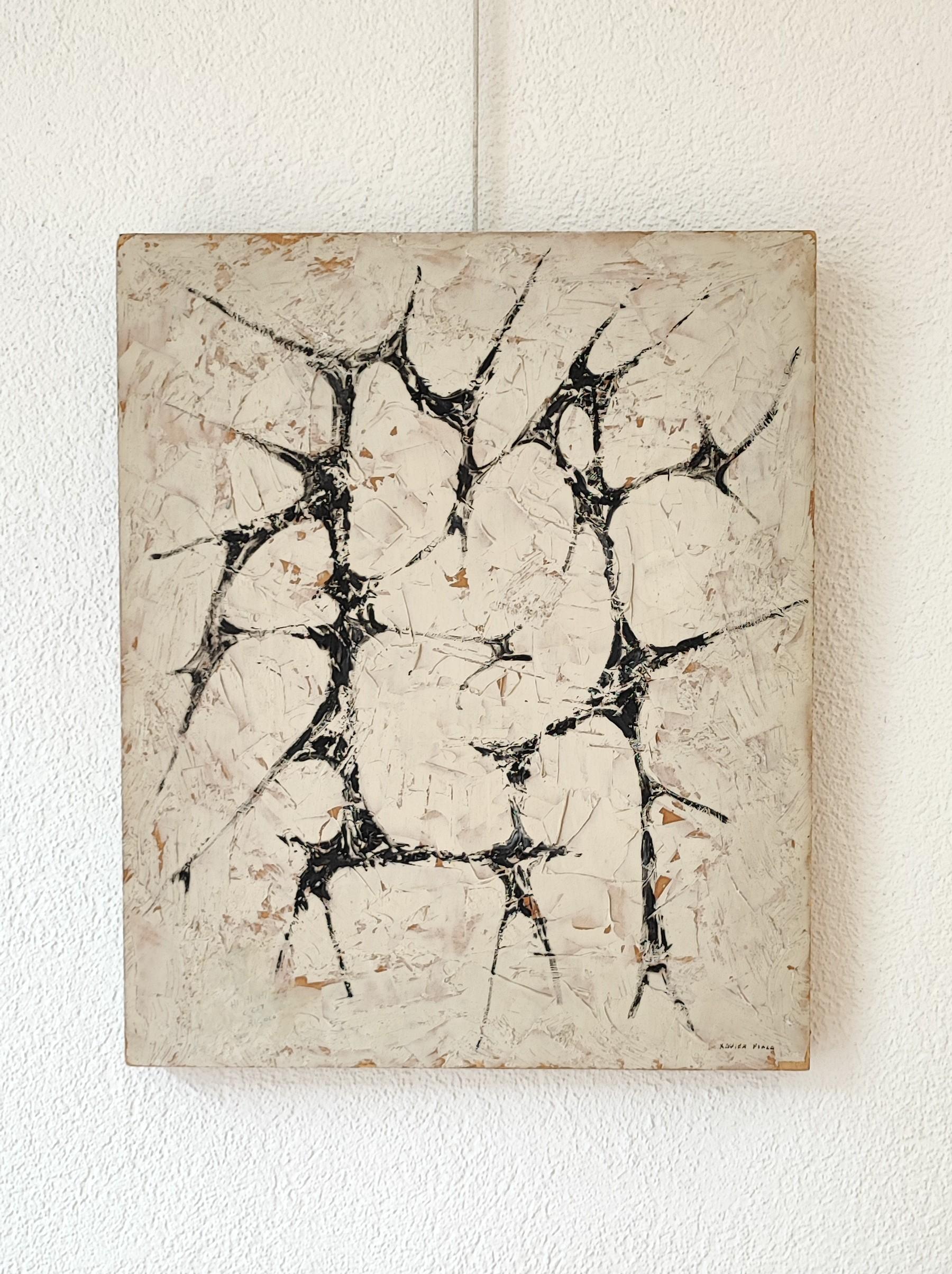 Zusammensetzung (Abstrakt), Painting, von Xavier Albert Fiala