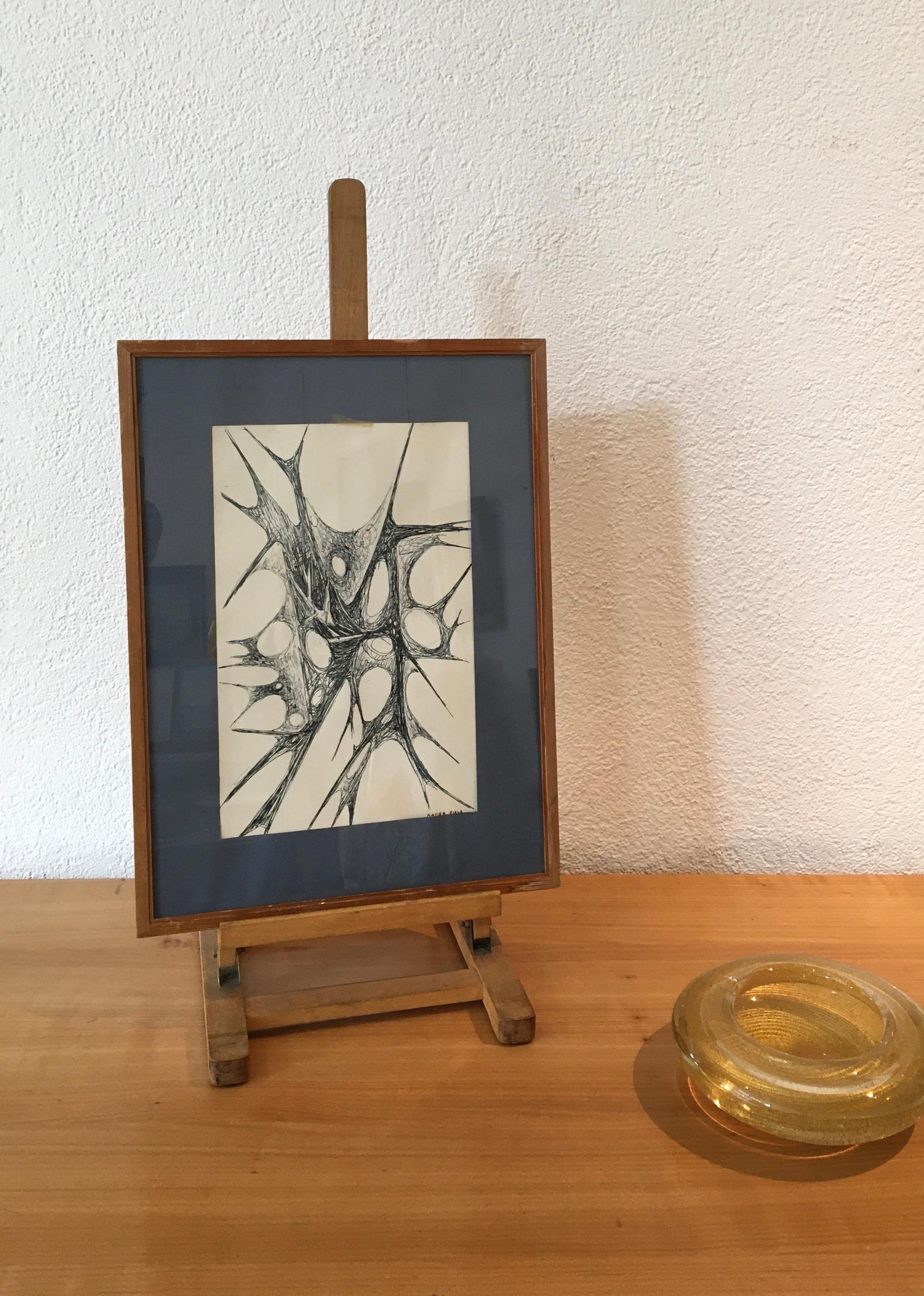 Fósil - Painting de Xavier Albert Fiala