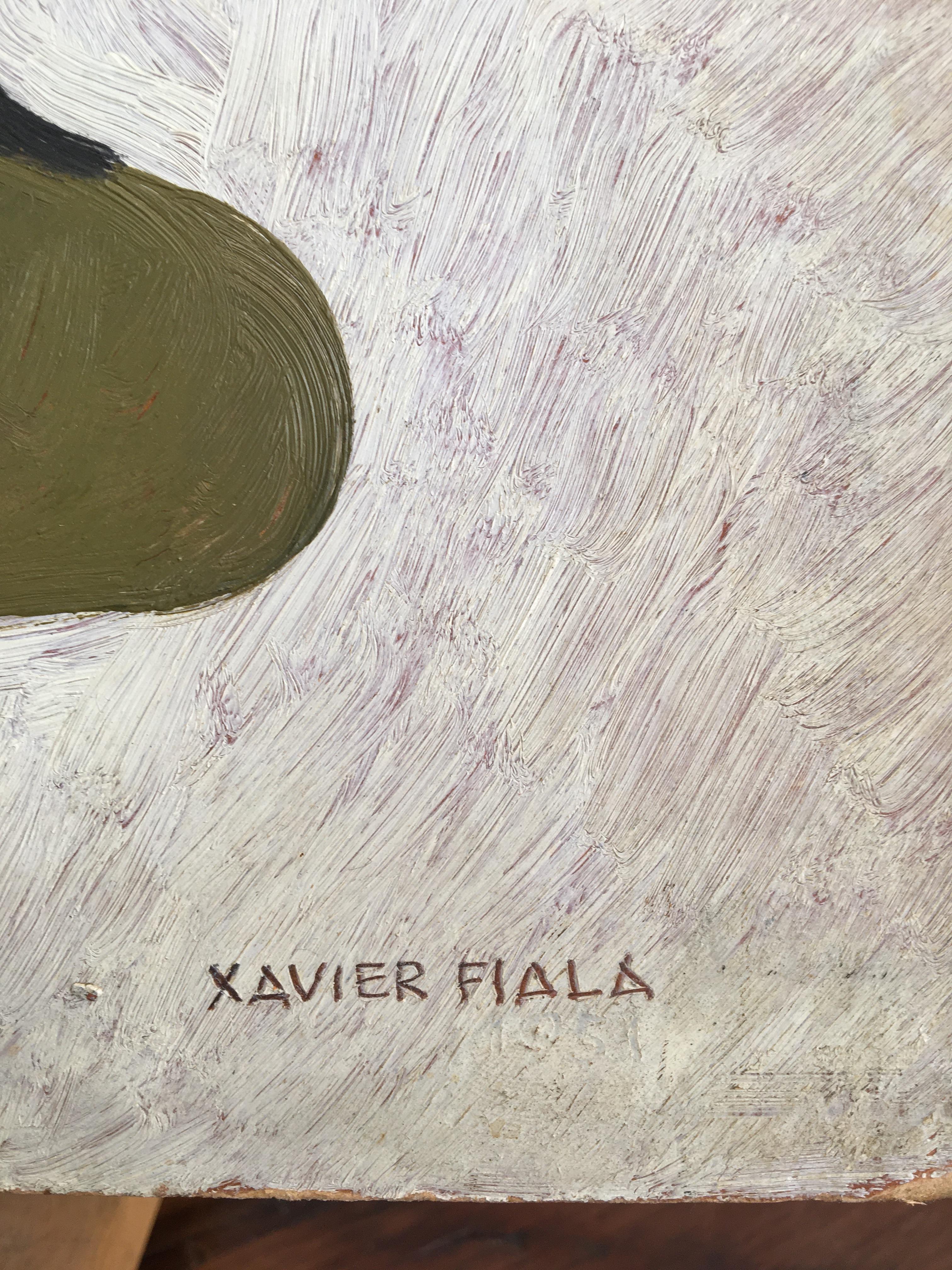 Quattro - Painting Astratto di Xavier Albert Fiala