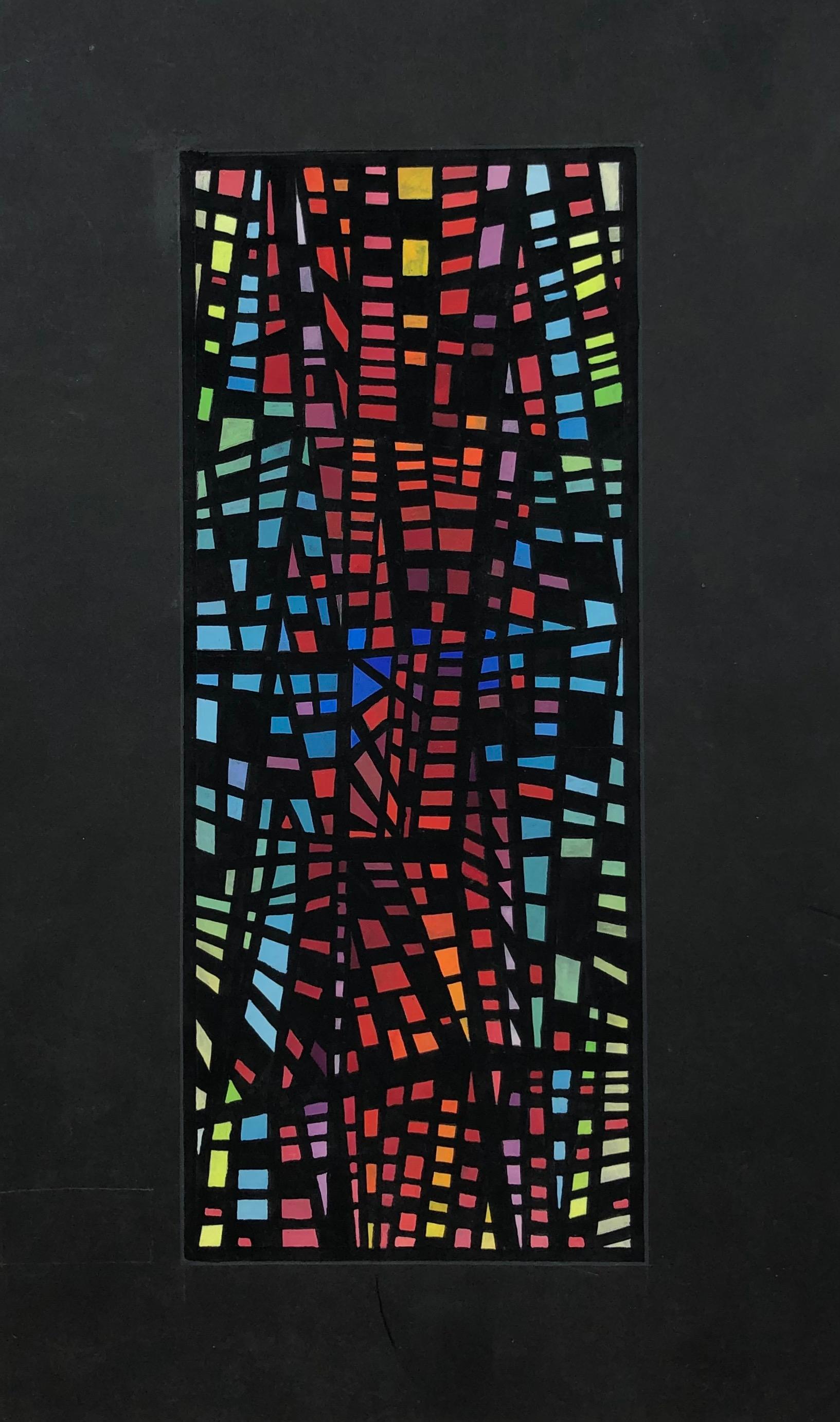 Xavier Albert Fiala Abstract Painting - Mosaic