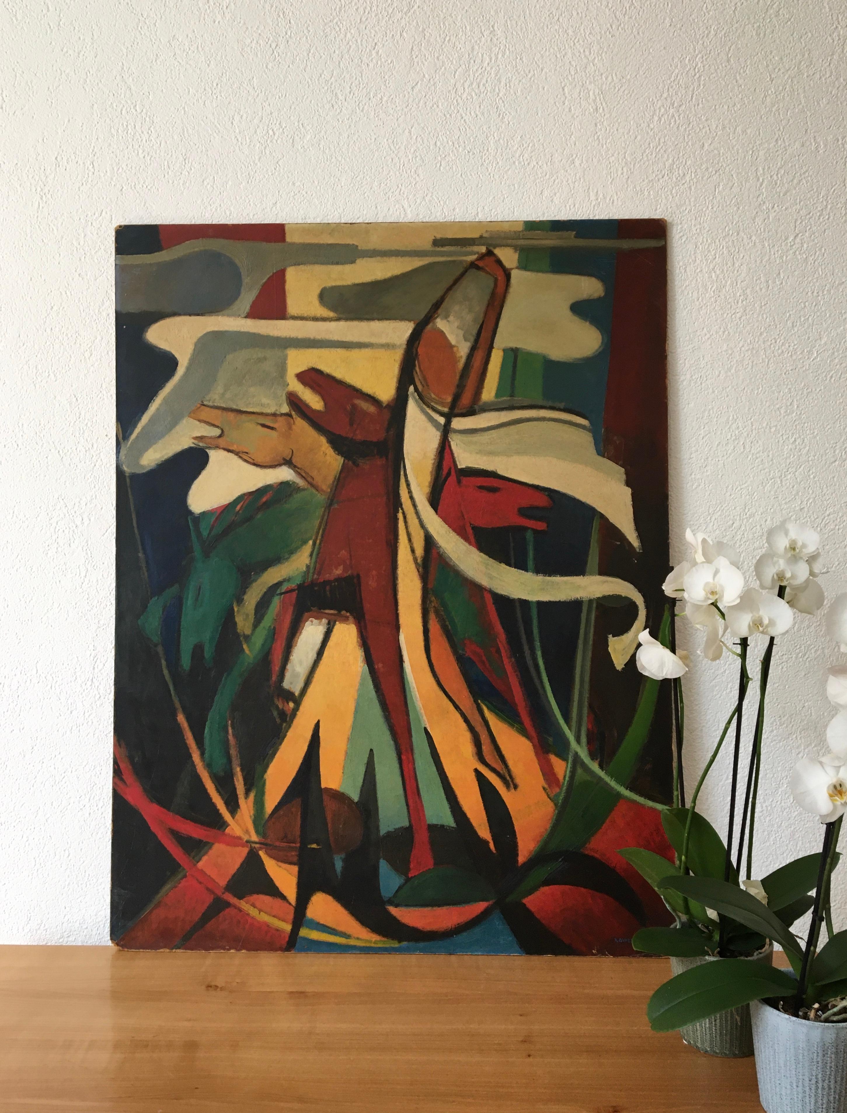 Phoebus – Painting von Xavier Albert Fiala
