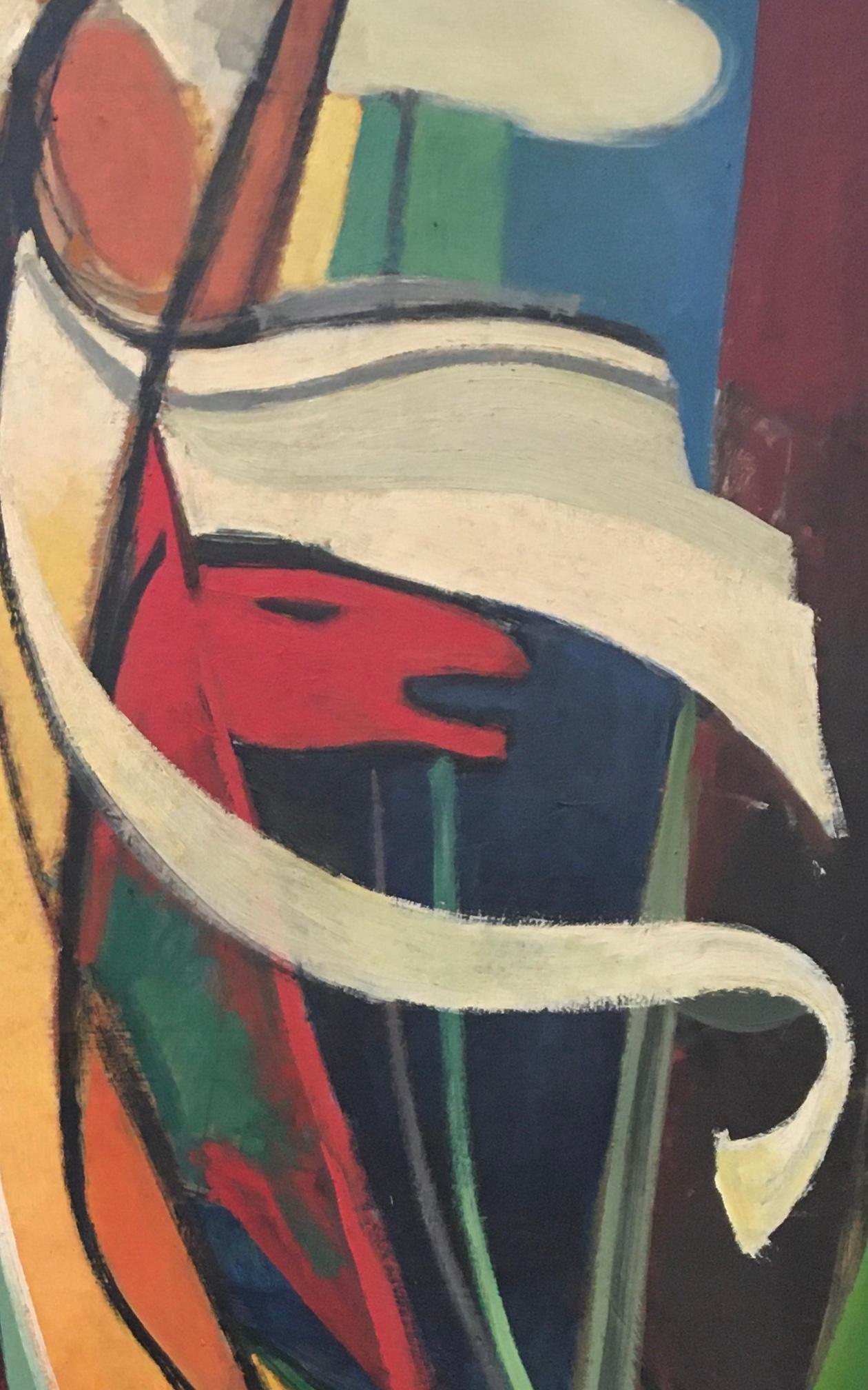 Phoebus (Schwarz), Abstract Painting, von Xavier Albert Fiala