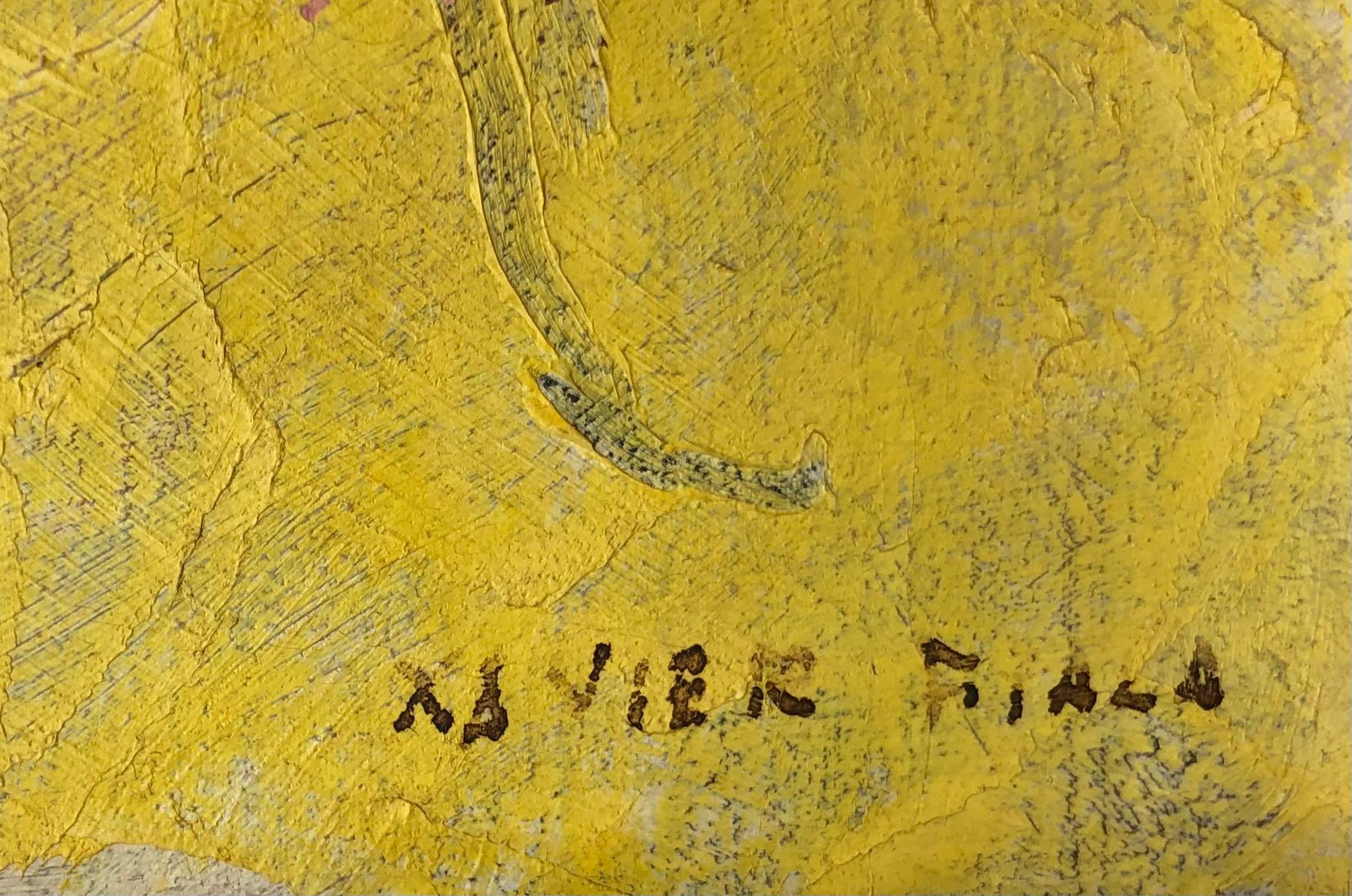 Primavera - Painting Astratto di Xavier Albert Fiala
