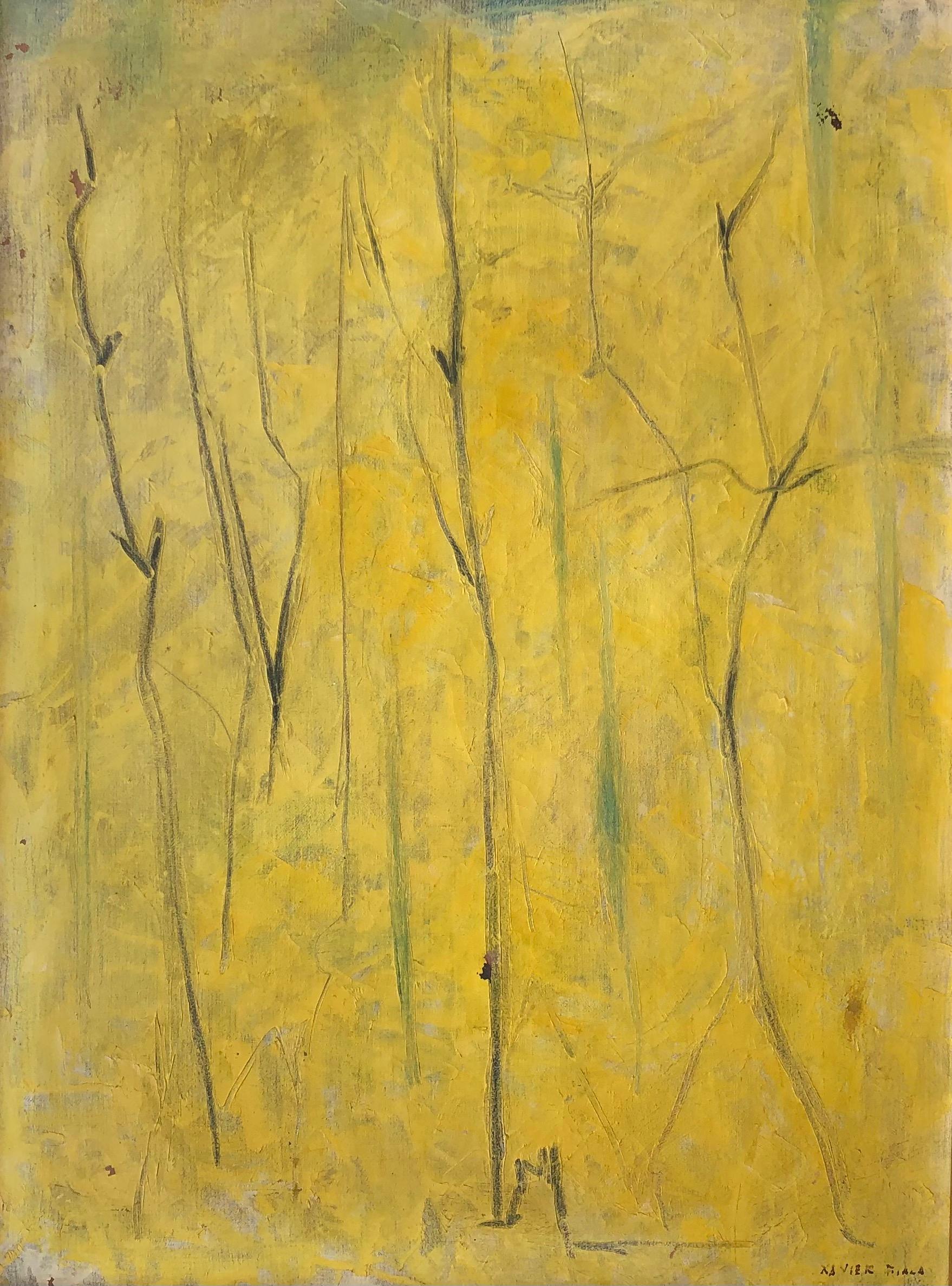 Xavier Albert Fiala Abstract Painting - Spring