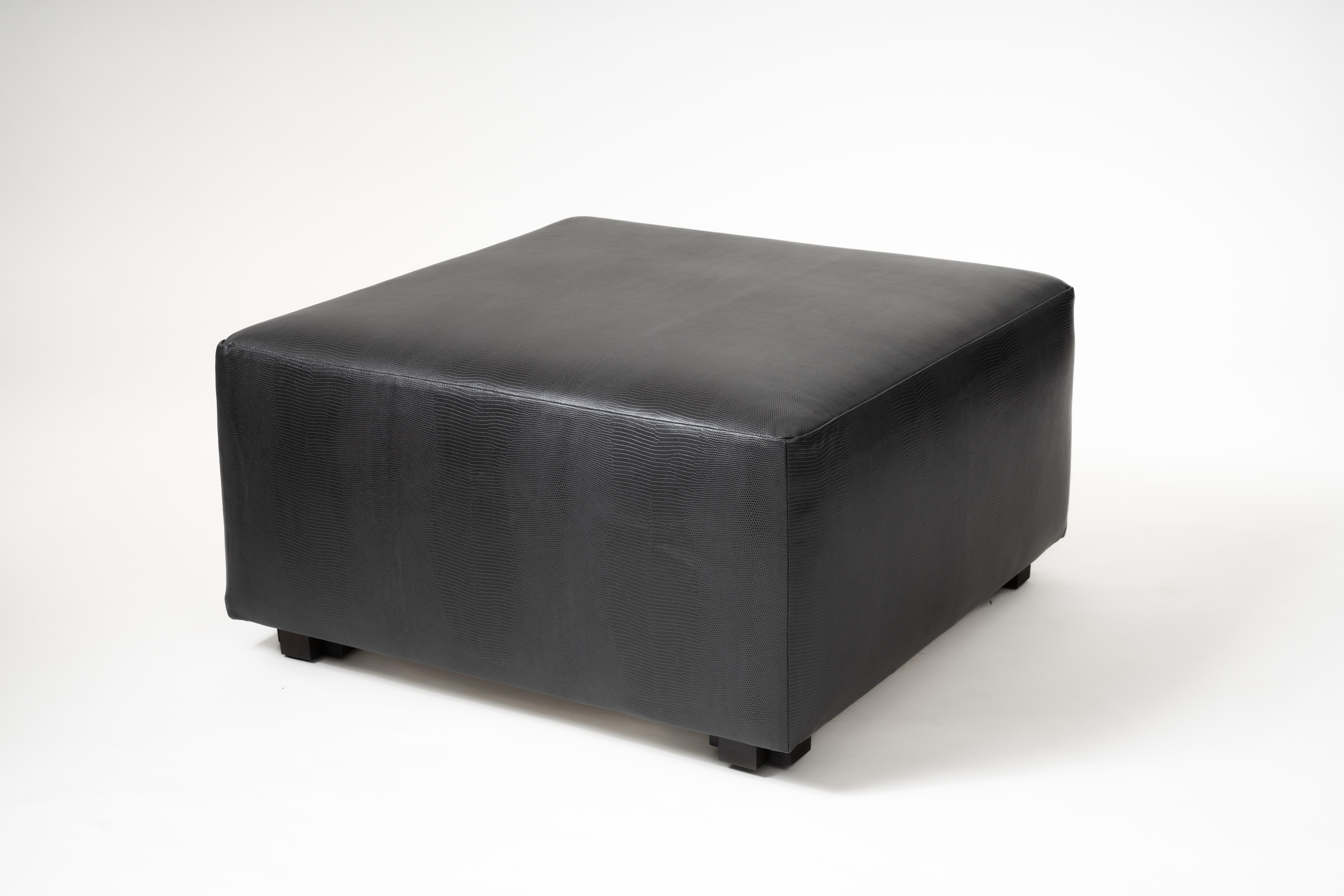 Designed by Ashley Yeates, 'The Modern Hepburn,' handcrafted in California using FSC-certified wood, natural tree latex foam, organic cotton, wool batting, non-toxic finishes and natural fabrics. COM/COL

The Valentine Ottoman is the perfect