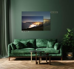 Cliff von Xavier Dumoulin – Nachtfotografie, Landschaft, Stadt, Licht, Himmel, Sterne