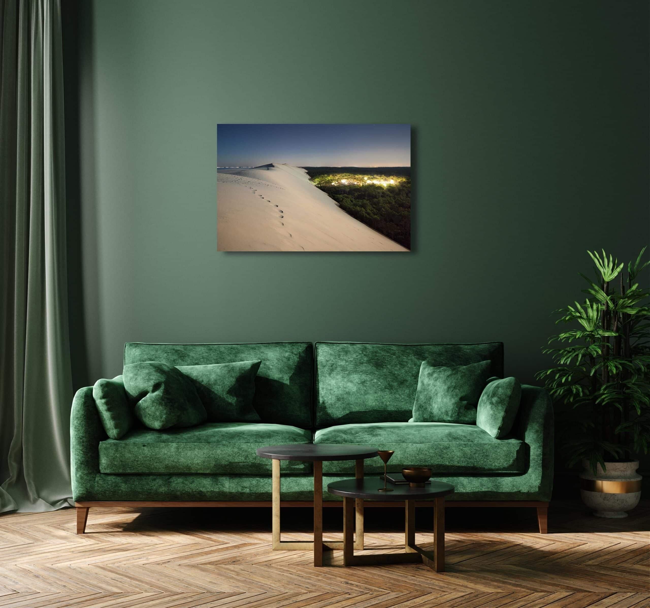 Dune de Xavier Dumoulin - Photographie d'art de nuit, paysage, nature en vente 3