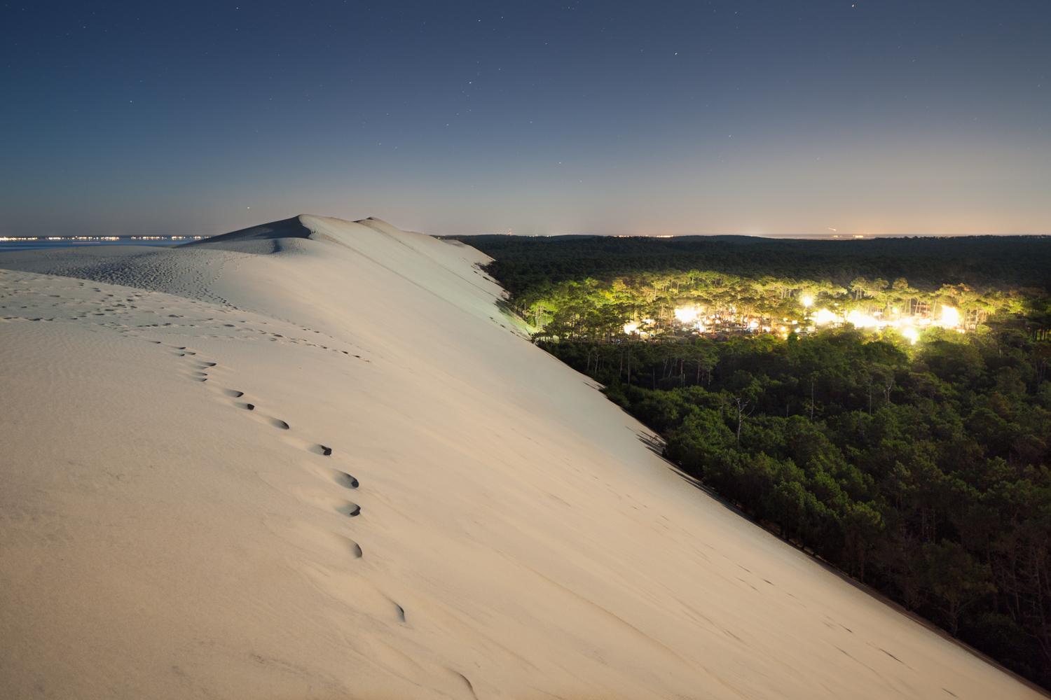 Dune by Xavier Dumoulin - Night fine art photography, landscape, nature