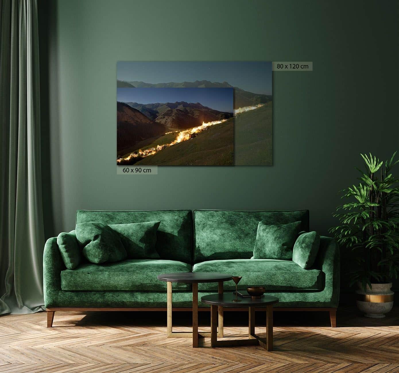 Fault von Xavier Dumoulin – Nachtfotografie, Landschaft, Berge, Licht im Angebot 3