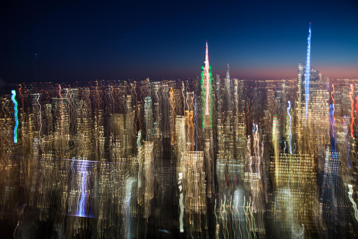 New York Dream 21 by Xavier Dumoulin - Contemporary night photography