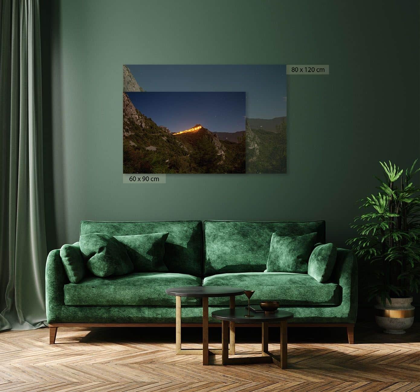 Ridge de Xavier Dumoulin - Photographie de nuit, paysages, montagnes, lumière en vente 1