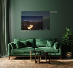 S von Xavier Dumoulin - Nachtfotografie, Landschaft, Berge, Licht, Schnee