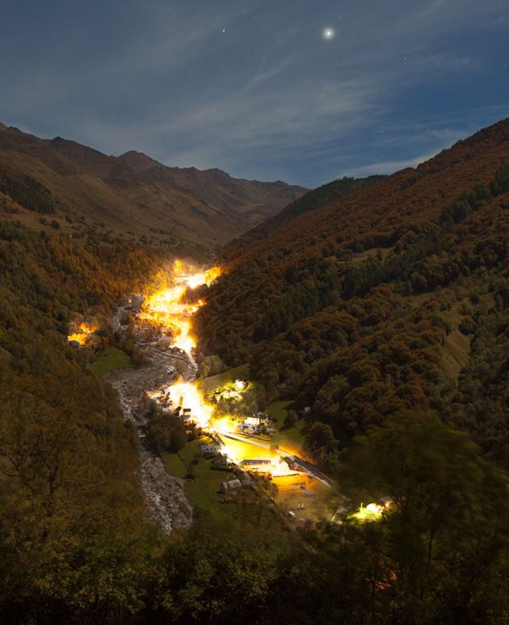 Torrent by Xavier Dumoulin - Night photography, landscape, mountains, light, sky 4