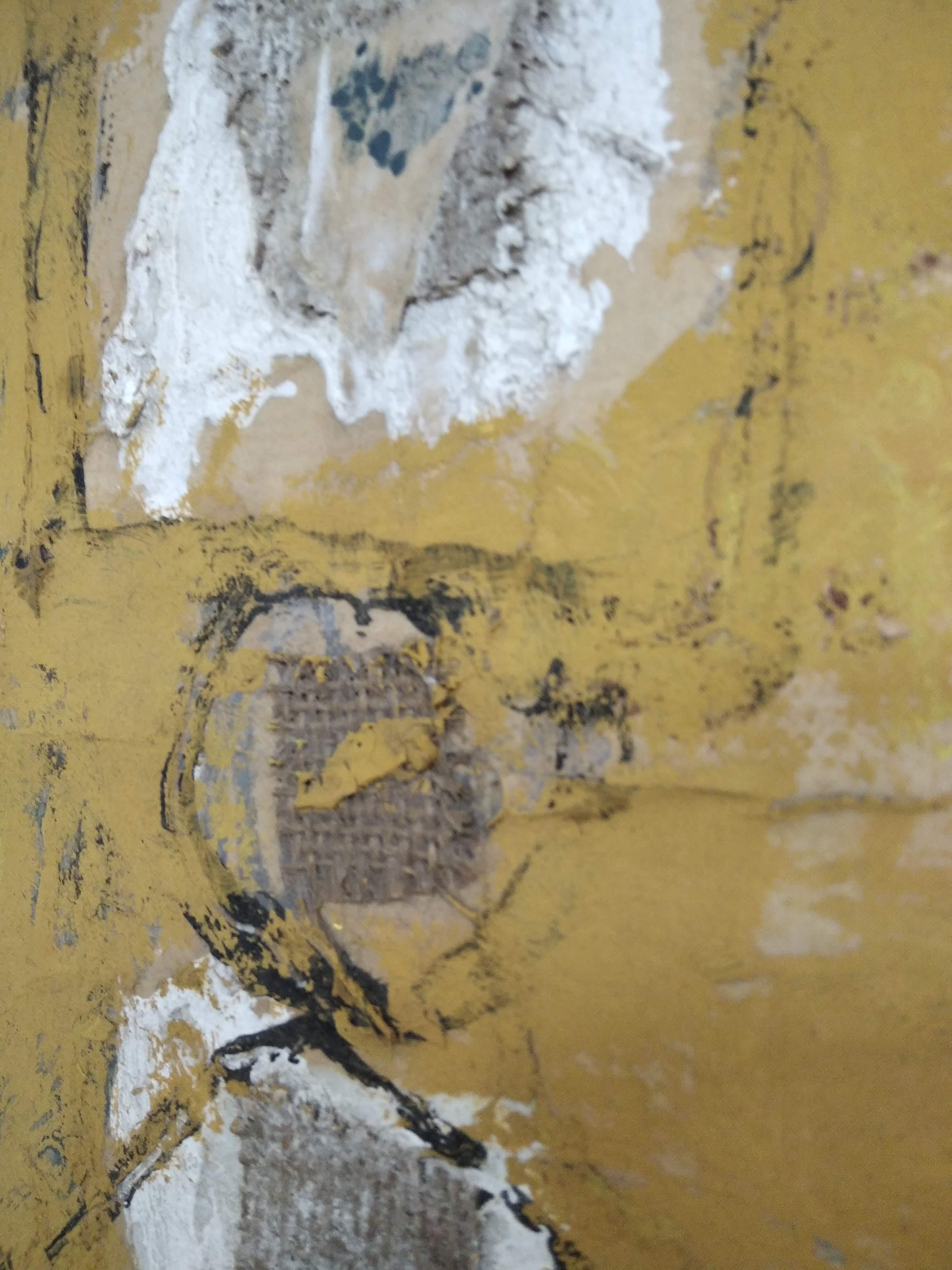 Senza titolo - Abstract Painting Marrone di Xavier Fagniez-François