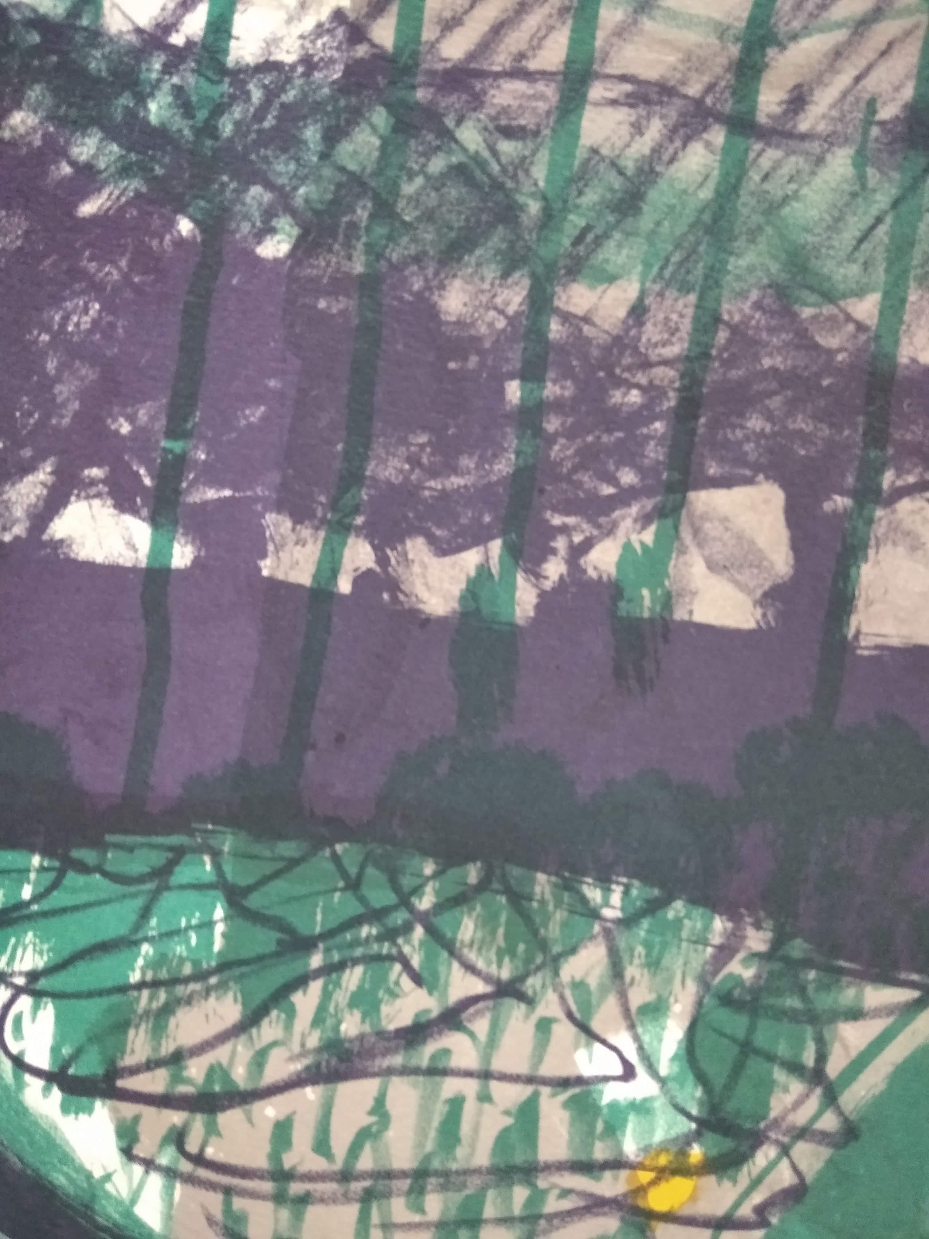 Unbenannt (Grau), Abstract Print, von Xavier Fagniez-François