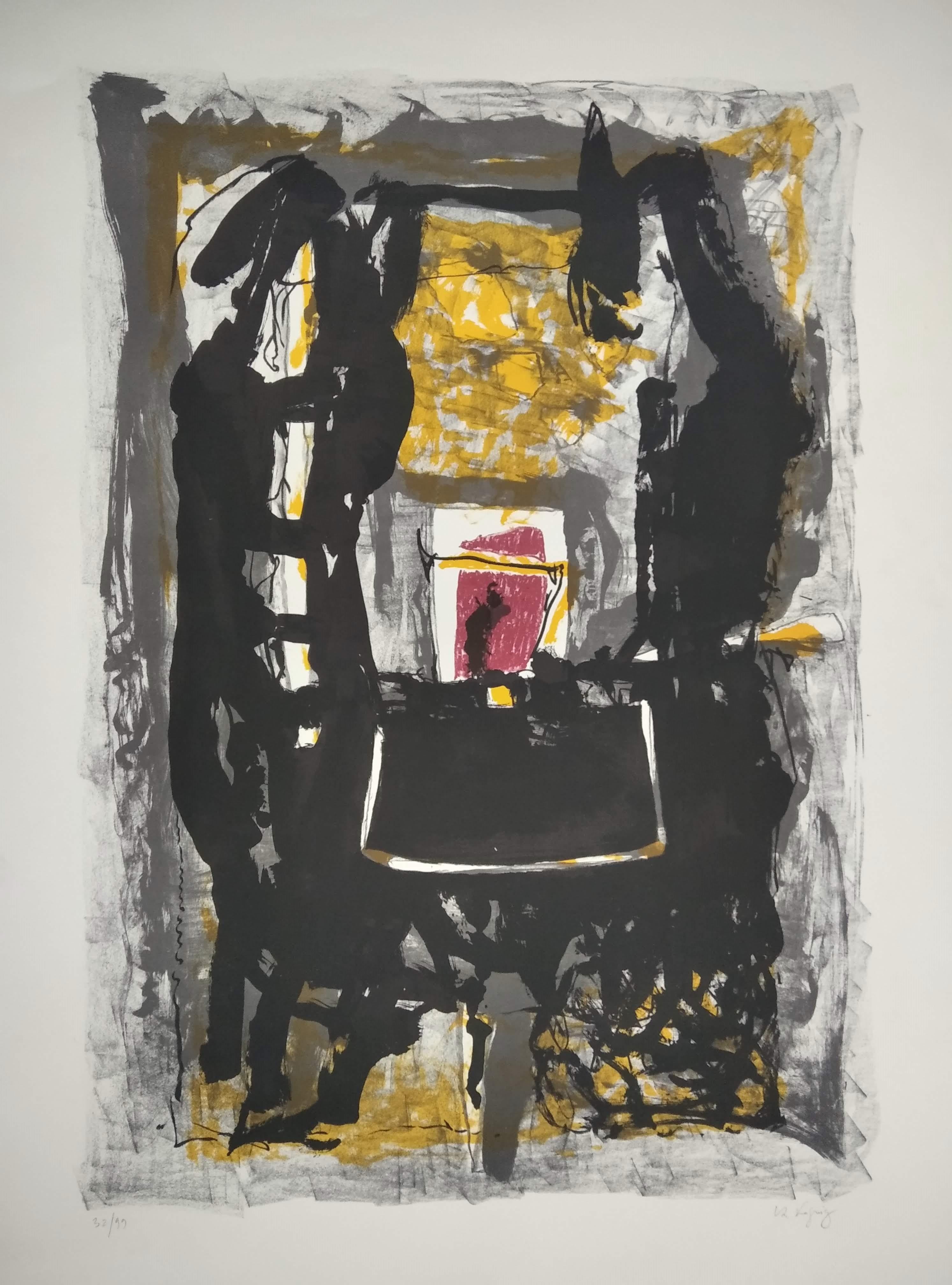 Xavier Fagniez-François Abstract Print – Unbenannt