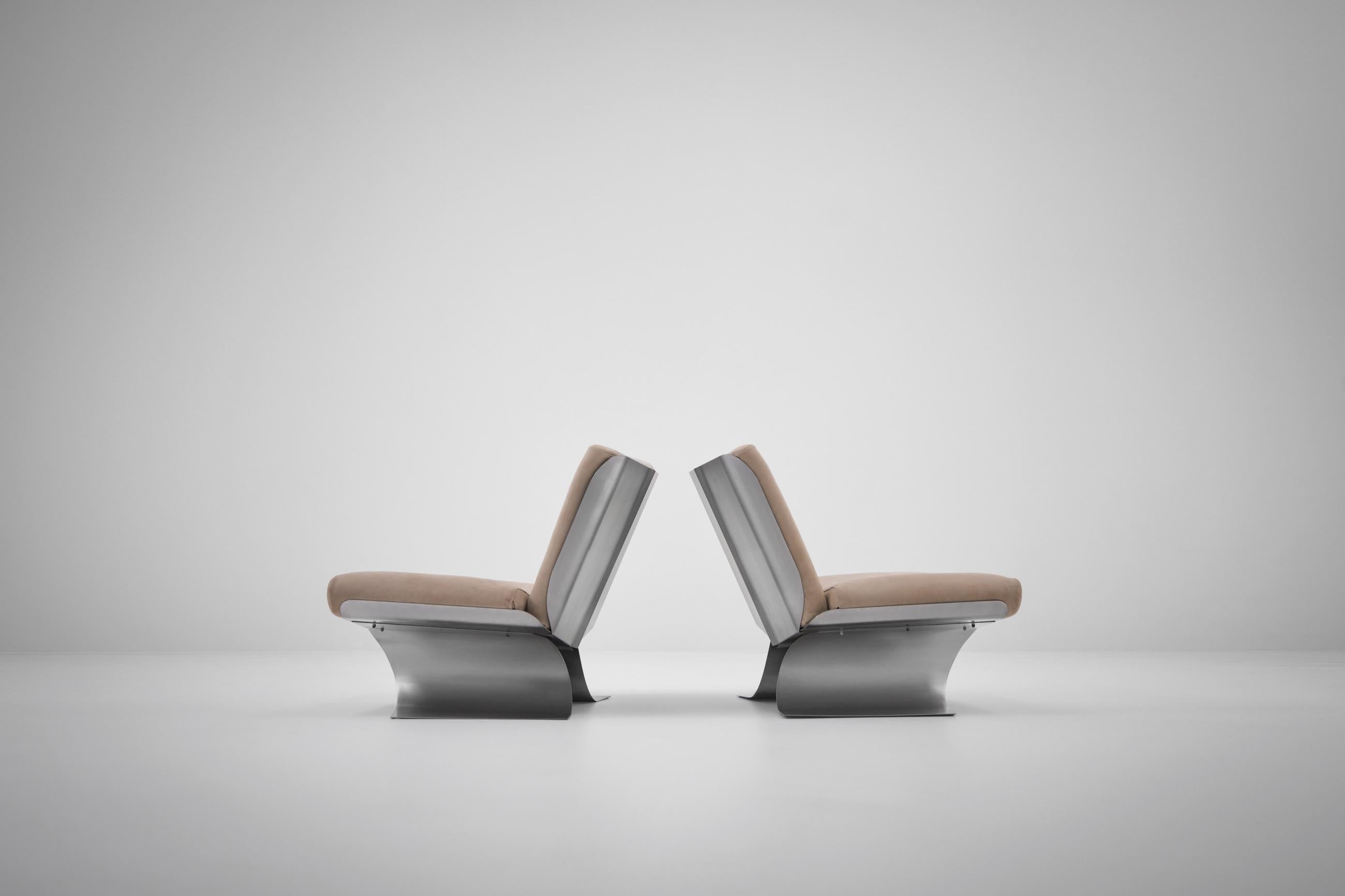 Xavier Feal Lounge Chairs, France, 1970 1